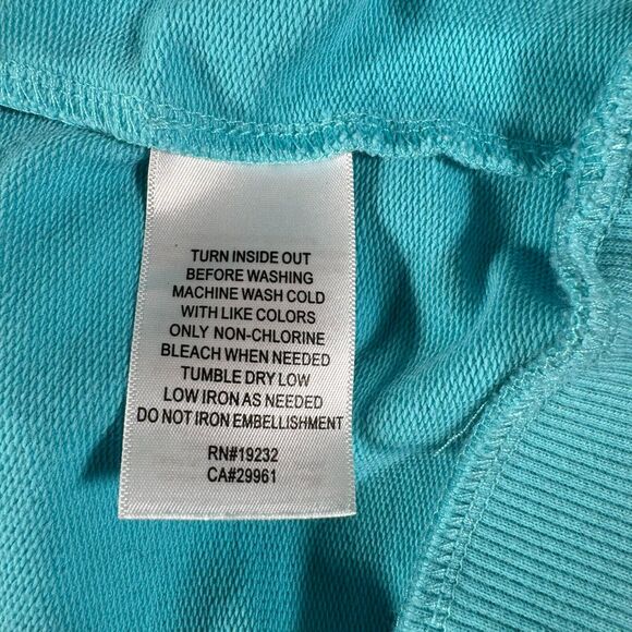 Vintage 90s Y2K Top Petite Small PS Embroidery Beaded Cottagecore Floral Garden - Picture 10 of 12